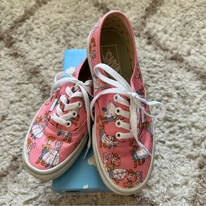 Limited Edition Pink Toy Story Vans Women’s 6 | Woody and Bo Peep w original box